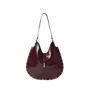 Vintage Purse Large Capacity Shoulder Bag Leather Underarm Bags c:
